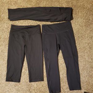 3 pair Active wear Leggings